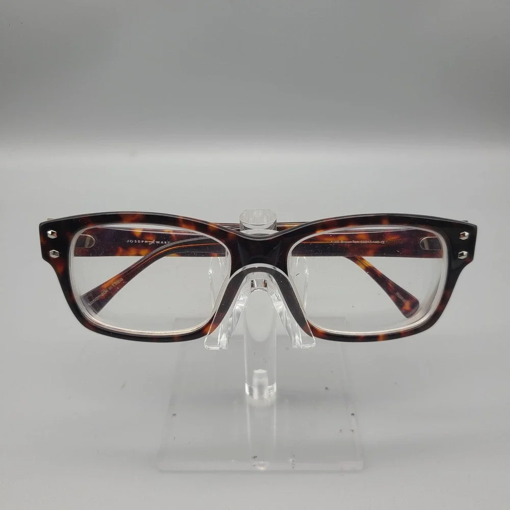 Joseph Marc 4185 Eyeglasses Brown Tortoise Rectangular Frames 53-17-140 Womens